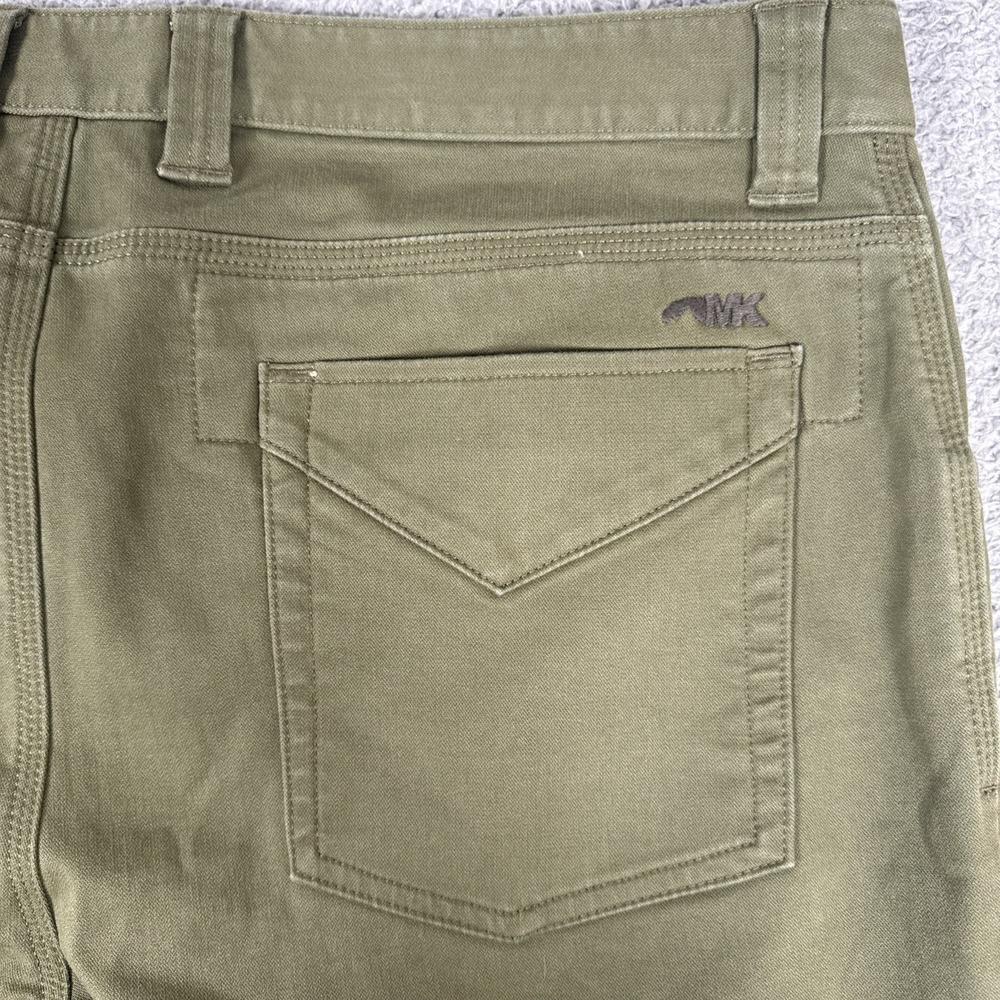 Mountain Khakis Mitchell Pants Mens 38x34 Green Stretch 5 Pocket - Picture 7 of 9